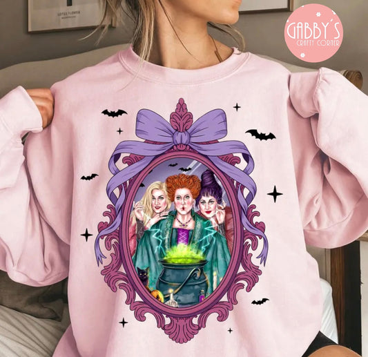 Magic Mirror Halloween Witches