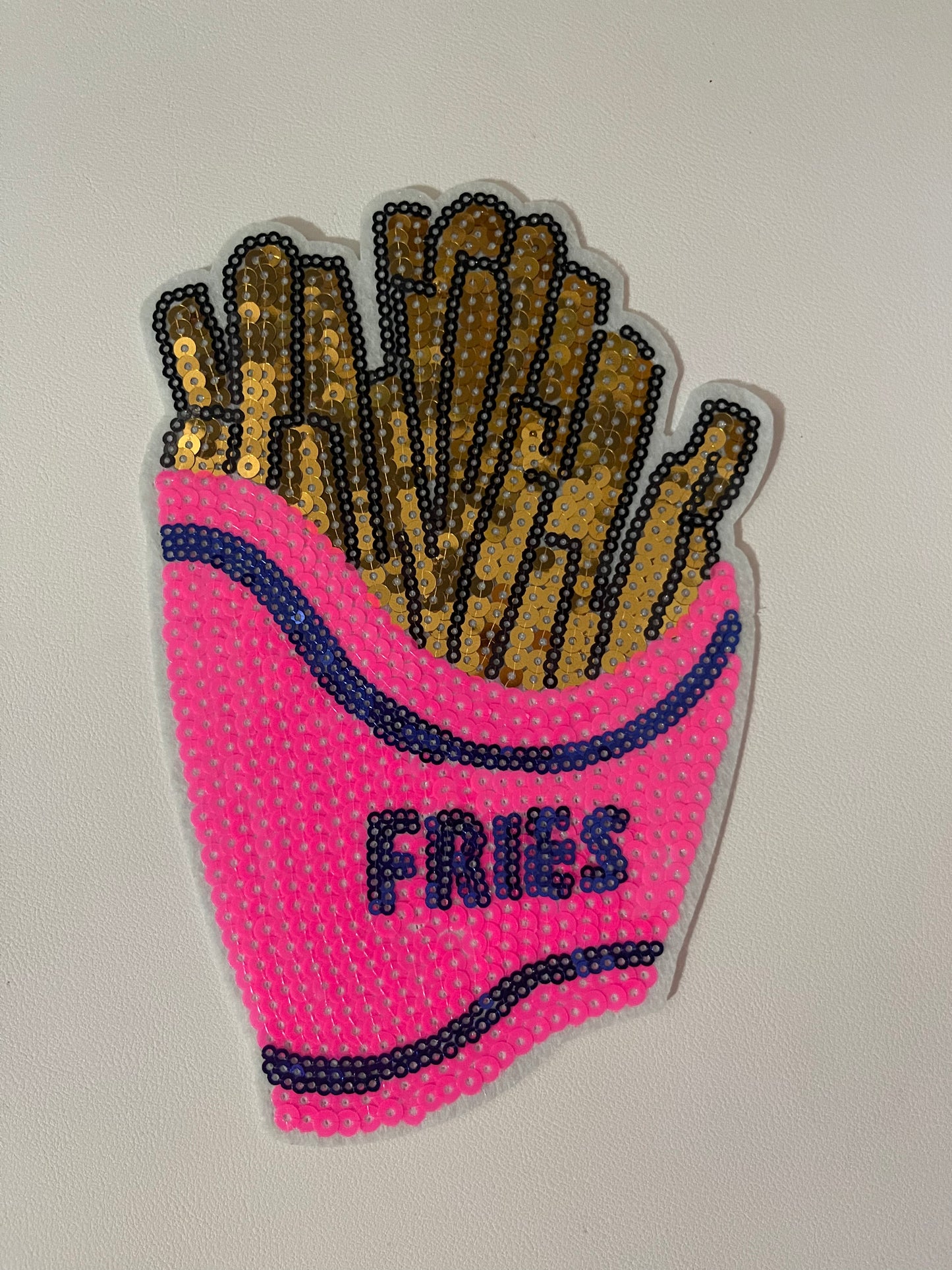 Fries Iron-On Patches