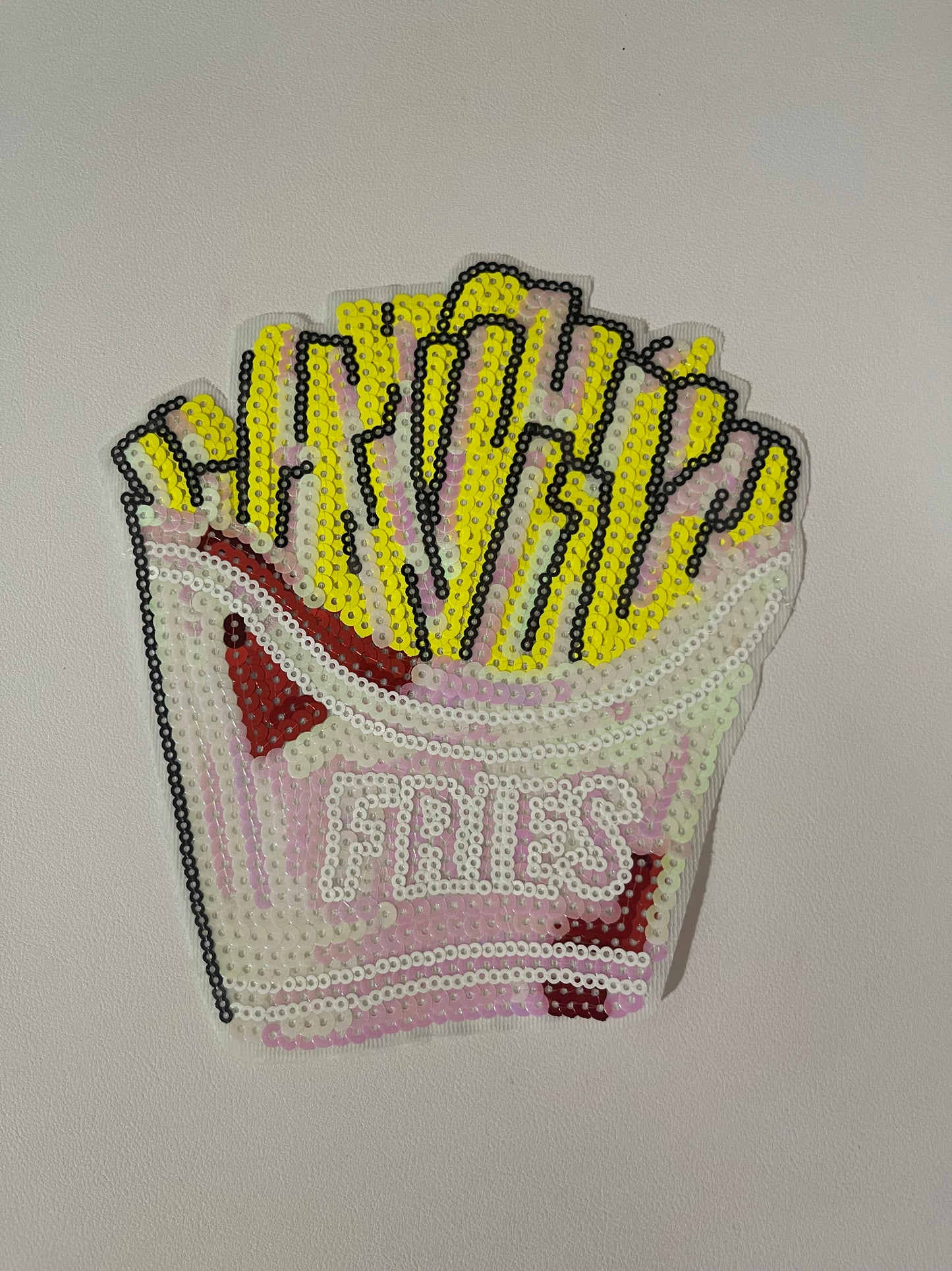 Fries Iron-On Patches